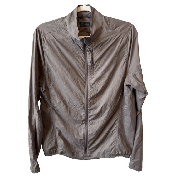 Janji Zephyr Run Everywhere Women's M Nylon Ripstop Zip Front Jacket Packable - Picture 1 of 10